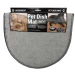 14x21inch Microfiber Pet Towel Water Absorbent Dog Food Bowl Mats