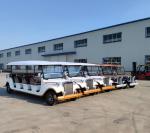 Electric Classic Car 14 Seats Vintage Cart Sightseeing Seats 4kw 72v