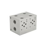 Precision CNC Aluminum Alloy Stainless Steel Valve Block with Ce Tolerance /-0
