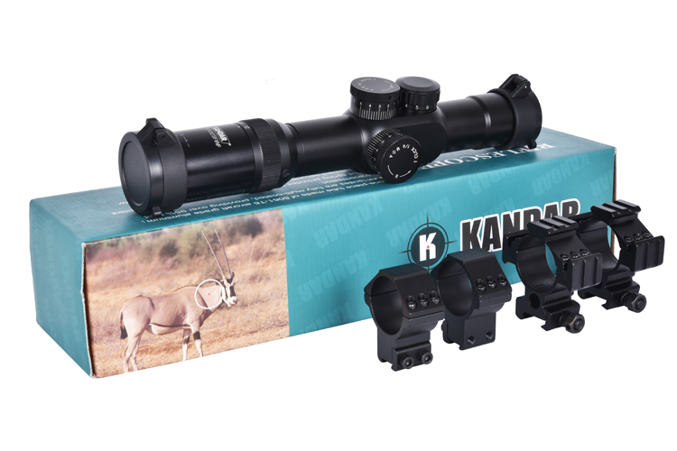 Magnification 2-12x Hunting Optical 35mm One-Piece Tube SF FFP Red and Green Scope