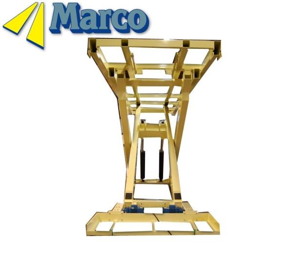 Vertical Hydraulic Scissor Lift Table with 18000kg Capacity and 2800mm Lift
