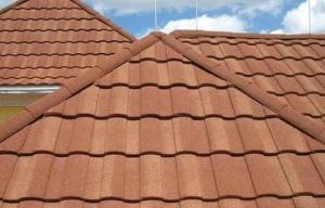 Quality Aluminum-zinc Stone Coated Metal Roofing tiles for villia in Nigeria Market wholesale