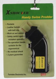 Quality Small Handheld Cattle Prod Cattle Electric Shocker Safe Voltage 2.4W wholesale