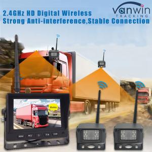 China 5 Inch Digital HD DVR Wireless Truck Backup Camera Monitor System Quad View Screen on sale