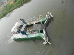 88kw Power Water Hyacinth Harvester Efficient Harvesting