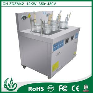 Quality 380V 15KW Induction Pasta Cooker 6 Holes Fashion Design For Egg Noodles wholesale