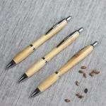 Better selling wood bamboo pen for promotion,Click bamboon ball pen