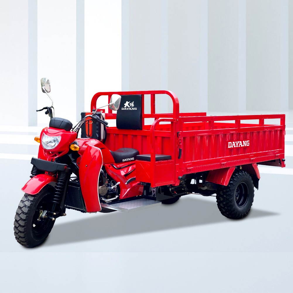 1200kg Loading Capacity Air Cooled Three Wheel Cargo Motorcycle with Shaft Transmission