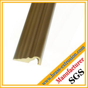 Quality stairway floor brass extrusion profiles sections wholesale