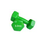 Thin Arm Dip Plastic Dumbbells 5kg Eco Friendly 2kg Ladies Dumbbells