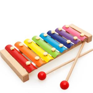 Quality 8 Notes Piano And Xylophone Toy With Wooden Frame wholesale
