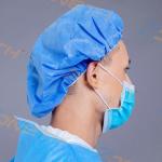 EO Gas Disinfecting 10GSM SMS Disposable Isolation Cap