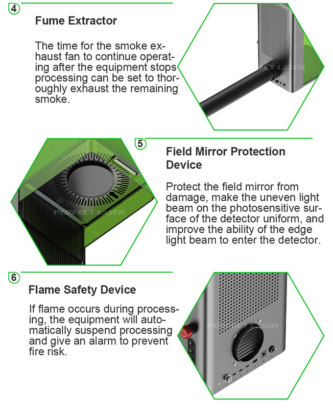 20W Automatic Desktop Dual-light Source Galvanometer Laser Marking And Engraving Machine