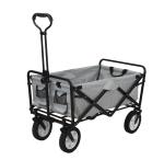 Heavy Duty Foldable Utility Wagon With Four Big Wheels 100 Kgs Capacity