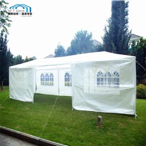 Quality 3x9m Steel Frame Outdoor Folding Canopy Marquee PE Cover For Wedding Event wholesale