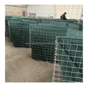 Quality Easily Assembled Defensive Barrier Galvanized Iron Wire for Sale Bastion Sandbag Gabion wholesale