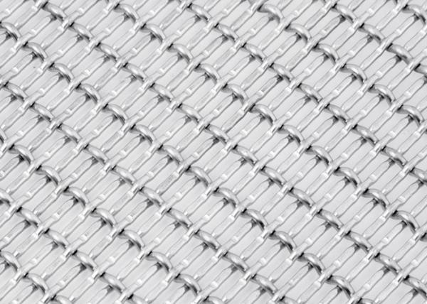 Interstitial Lock Crimp Wire Mesh Metal Woven 304l Stainless Steel For Room