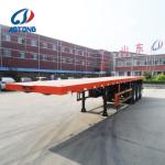30 Years of Exporting 3 Axle 4 Axle Flat Bed Truck Semi Trailer from ISO9001
