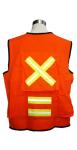 safety vest SV-01 3M reflective material cotton/poliestere fiber
