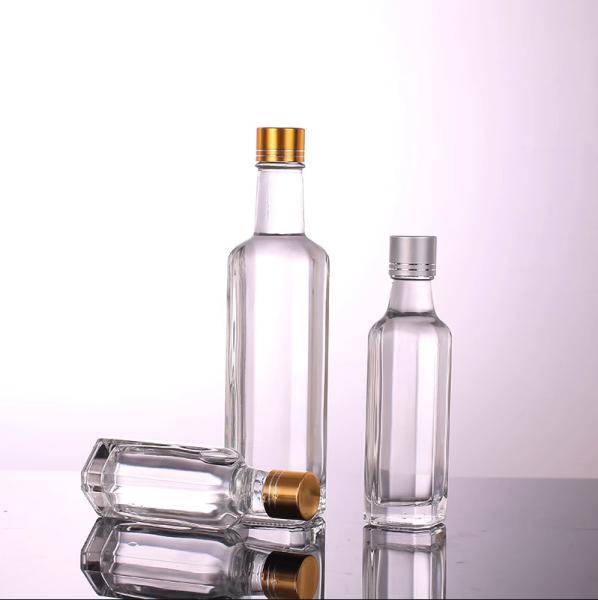 250ml Round Dark Green Cooking Olive Oil Glass Bottle made of Healthy Lead-free