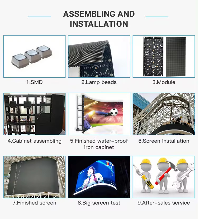 Original Type Flexible Soft Screen Vertical Indoor LED Display Screens for Wedding