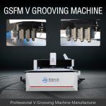 High Precision Fully Automatic Four Sided Sheet Metal Grooving Machine For Door