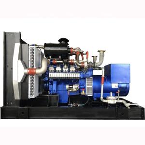 Quality Soundproof Canopy 350KW Natural Gas Generator Set for Russian Market Rated Current 630A wholesale