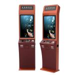 Floor Standing Touch Screen Kiosk Digital Signage Self Service Customized