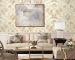 Modern European Floral PVC Wallpaper TV Background Wholesale Prices Unique