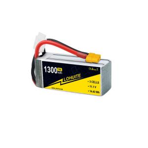 Quality 1300mah 11.1v Li-polymer Battery XT60g 3S With 70C-140c Discharge Rate wholesale