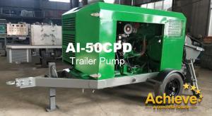 Quality AI-50CPD NEW Concrete Pump Trailer Mounted OEM PUTZMEISTER TK70 20M3/H wholesale