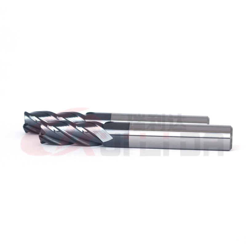 1/2" 3/8" Bull Nose End Mill Metric HRC50 4 Flutes