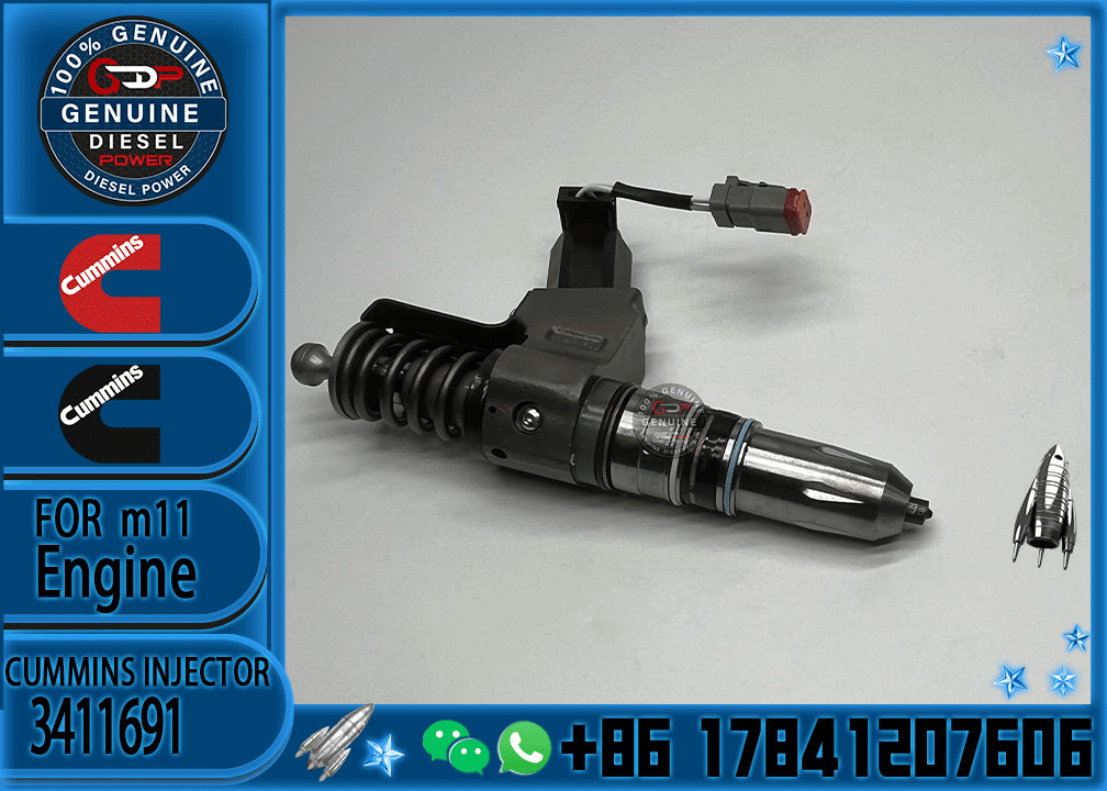 N14 Series Engine Common Rail Fuel Injector 4307516 3411691 3087560 3411765 for Cummins