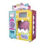Customized Automatic Mini Cotton Candy Machine Vending Plastic Material