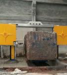 CNC Diamond Wire Saw Stone Cutting Machine For Profiling