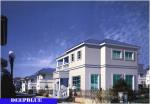 Light Steel European Style Prefabricated Villa / Prefabricated Multi Storey