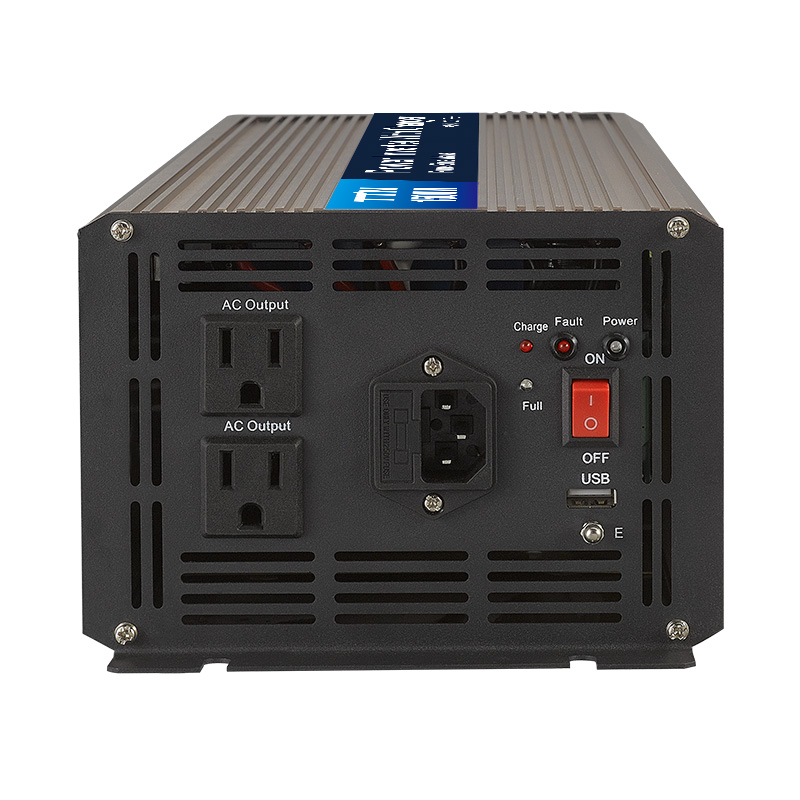 12v 24v DC To AC 110v 220v Power Inverter With AC Charger 500W 1000W 2000W
