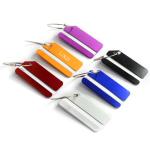 Aluminium alloy luggage tag, metal baggage tag, boarding pass, identity card,