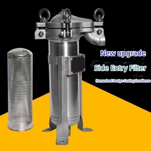 15 kg Standard Food Grade Stainless Steel Brush Filter Automatic Self Cleaning Filter