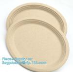 biodegradable tableware 5 compartment sugarcane tray,100% Biodegradable