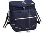 Insulated reusable custom logo cooler bags for picnic or travel