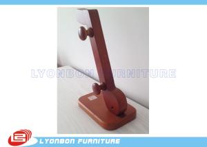 Quality Customized Small MDF Wood Countertop Display Advertising With Wood Hangers wholesale
