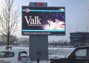 Quality Double Sided Traffic LED Display / Outdoor Full Color P4.81 LED Street Banner Display wholesale