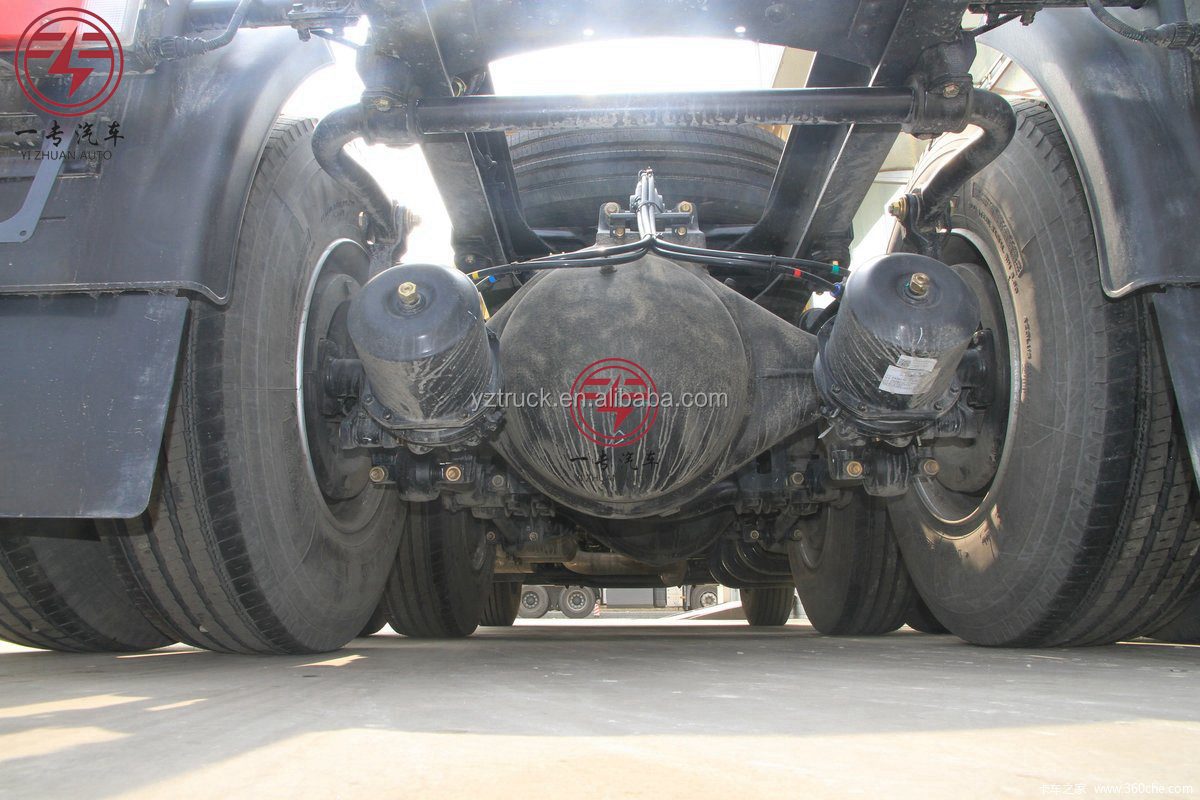 500hp 10 Wheels CNG Trucks with C u m m i n s Diesel Engine and EURO 5 Gas-Powered