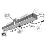 640W LED Toplighting Grow Light High Value High Efficacy Greenhouse Supplemental