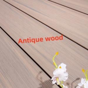 Quality Weather Resistant Teak WPC Outdoor Decking Anti UV Plastic Composite Lumber wholesale