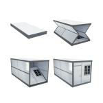 Smart Wear Resisting 20ft Foldable House Container For Temporary Shelter