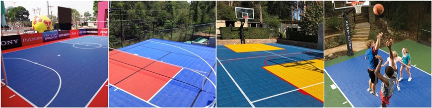 Outdoor basketball flooring interlocking outdoor basketball court flooring plastic sport court tiles