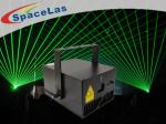 Single Green 7 Watt Laser Show Projector For Beam Shows / Graphic Shows