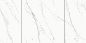 Quality Full Body12 Thickness 900x1800 White Porcelain Tiles Living Room wholesale